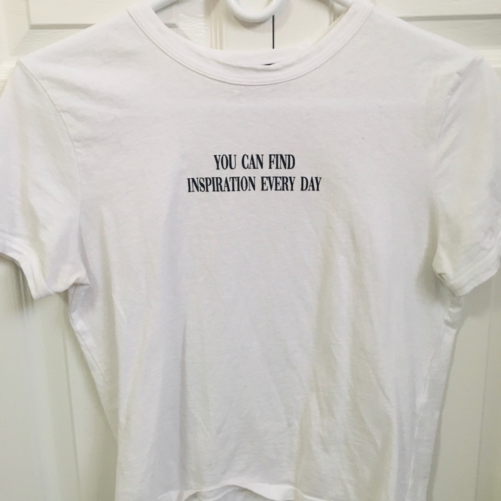 Zara logo t shirt